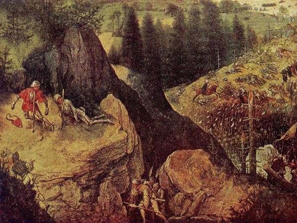 Брейгель самоубийство Саула