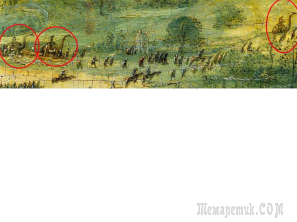 Гибель Саула брейгель