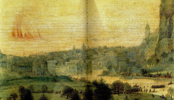 Брейгель смерть Саула