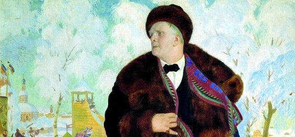 Кустодиев Борис Михайлович ф. и. Шаляпина (1922)).