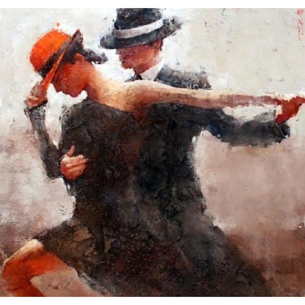 Картина танец танго