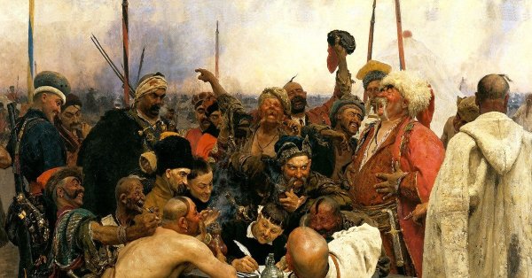 Козак Кубанский живопись