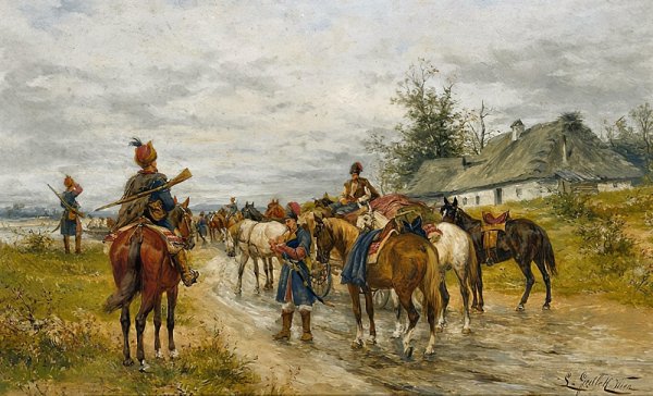 Кубанский казачий художник Андрей Лях