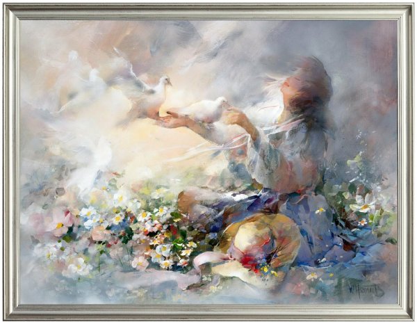 Художник Вильям хенритс Willem Haenraets