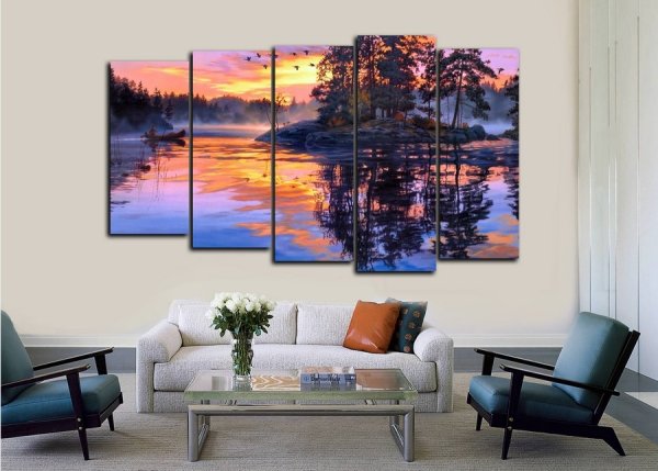 Фотокартины для интерьера природа