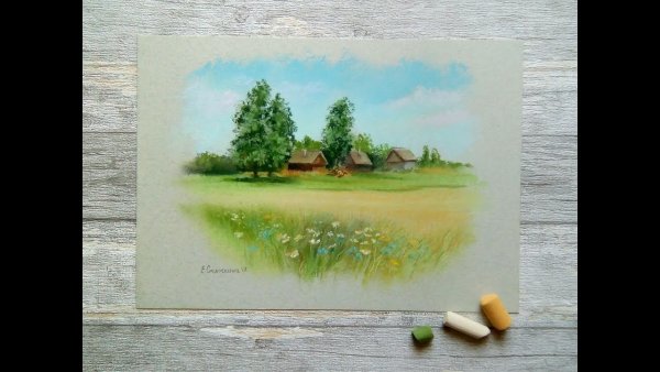 Юлия Капустина художник пастель