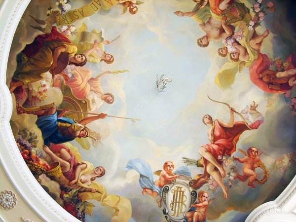 Религиозная роспись стен Ренессанс