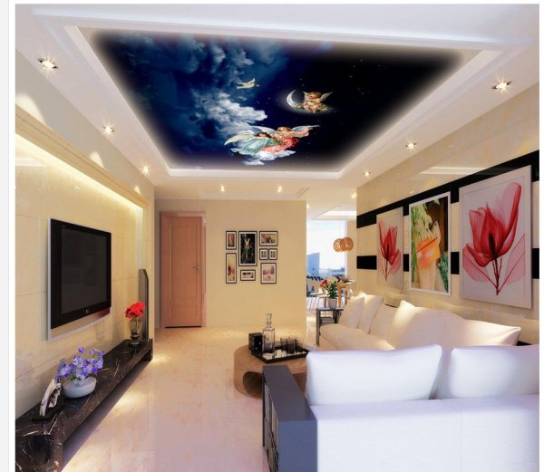 Картины на потолке