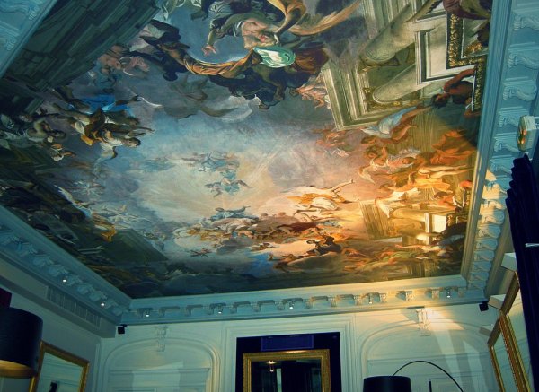 Фотопечать на потолке