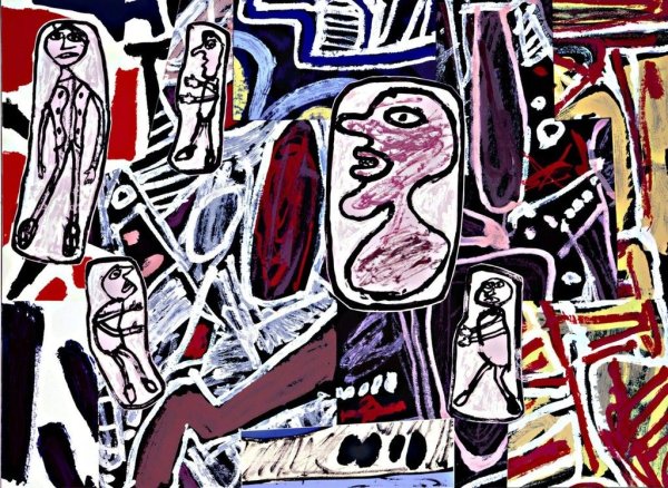 Jean Dubuffet (1901-1985) дорогие картины