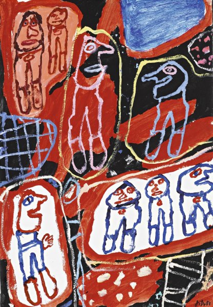 Жан Дюбюффе арт брют