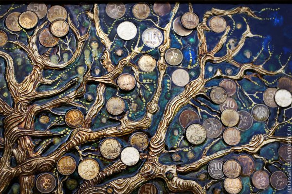 Панно "денежное дерево"