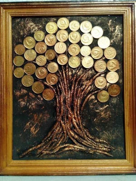 Панно "денежное дерево"