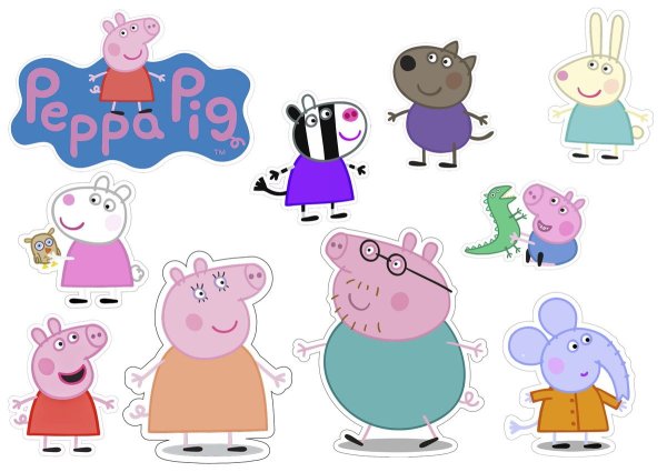 Свинка Пеппа герои