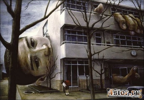 Японский художник Тетсуя Ишида