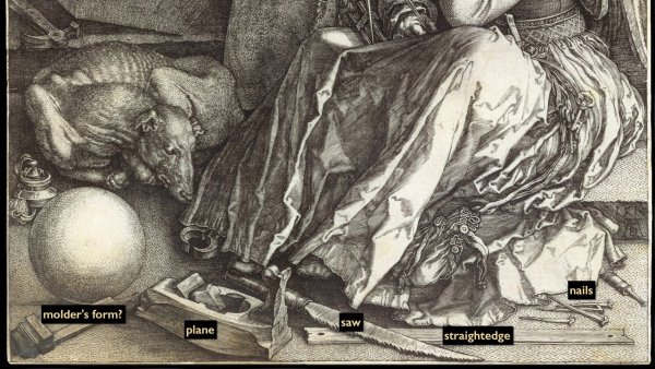 Альбрехт Дюрер - вид на Инсбрук, 1495.