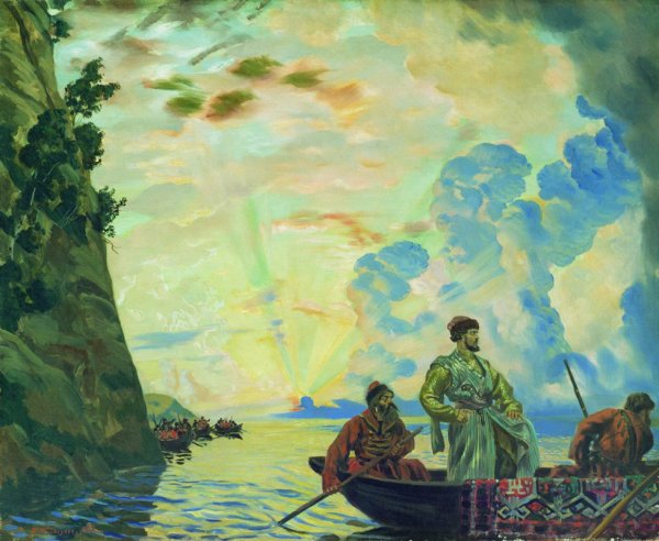 Борис Кустодиев Степан Разин