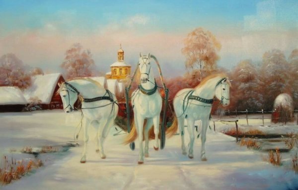 Амарская Елена Михайловна «русская тройка»