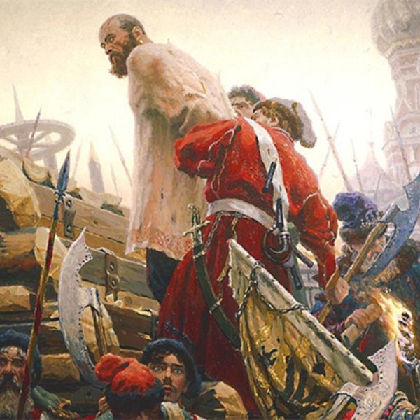 Казнь Степана Разина картина