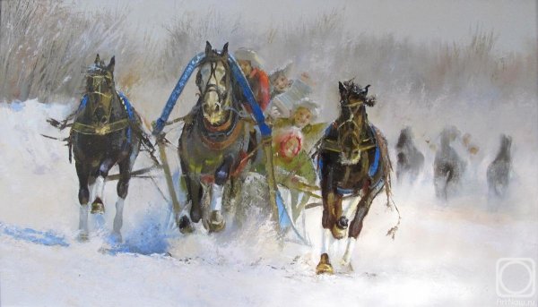 Картина соловьёва тройка