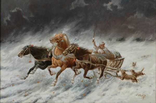 Васнецов тройка