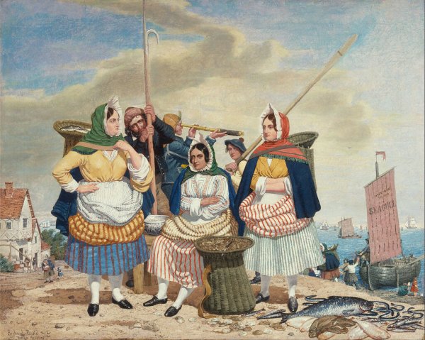 Ричард Дадд (1817-1886) "приди в эти желтые Пески"