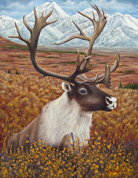 Живопись Ямальская тундра