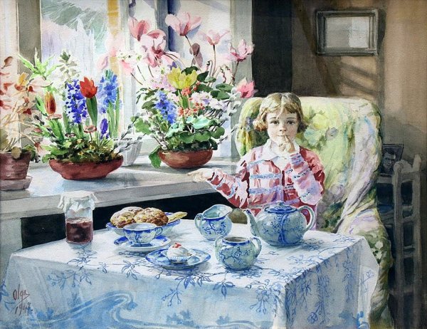 Картины Великой княгини Ольги Александровны Романовой