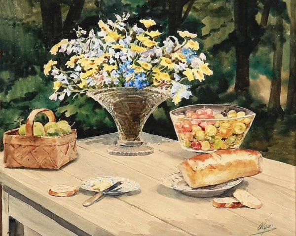 Великая княгиня Ольга Александровна Романова живопись