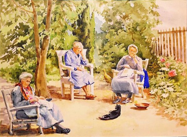 Картины княжны Ольги Романовой