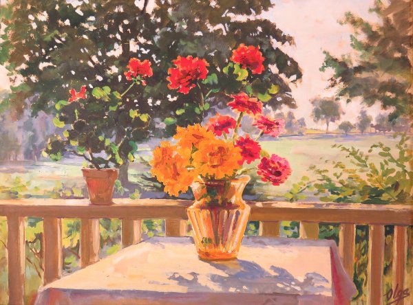 Ольга Куликовская-Романова картины