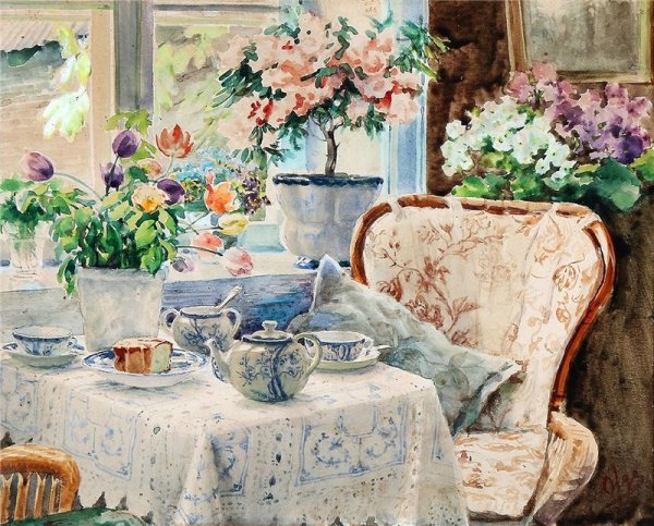 Картины Великой княгини Ольги Александровны Романовой 1882 1960