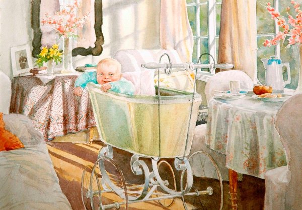 Акварели Великой княгини Ольги Александровны Романовой