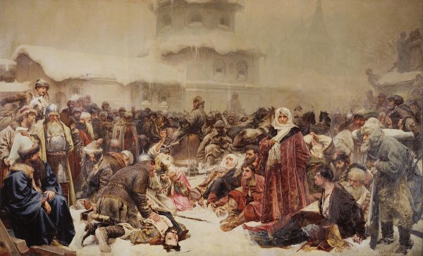 Марфа посадница уничтожение Новгородского веча к в Лебедев 1889 г