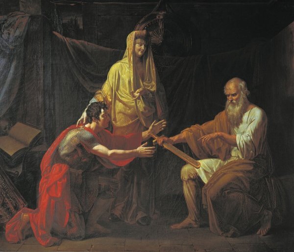 Марфа посадница уничтожение Новгородского веча к в Лебедев 1889 г