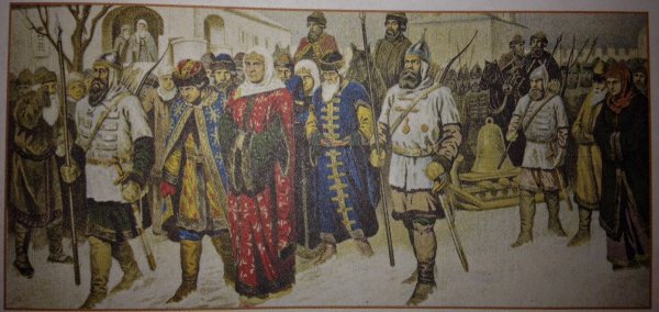 Марфа Борецкая и Вечевой колокол