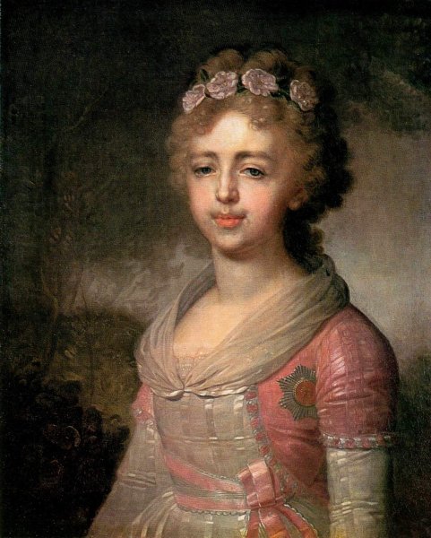 Портрет Александры Павловны Боровиковский