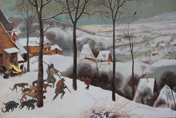 Питер Брейгль, «охотники на снегу»