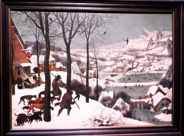 Питер брейгель охотники на снегу