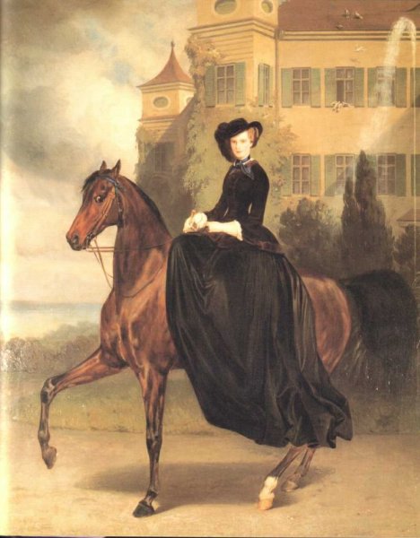 Конные портреты Елизаветы баварской