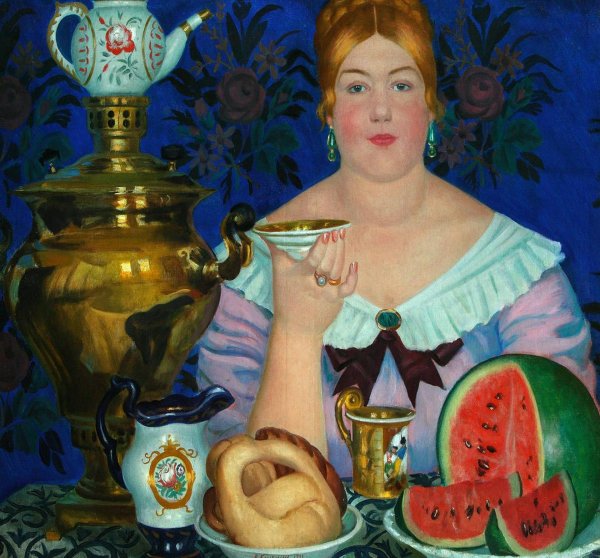 Борис Михайлович Кустодиев Купчиха