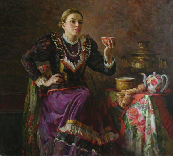 Маковский Купчиха