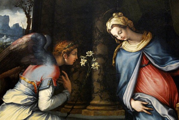 Михаил Нестеров Благовещение Марфо Мариинская