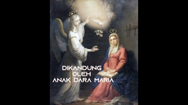 Мария и ангел Гавриил