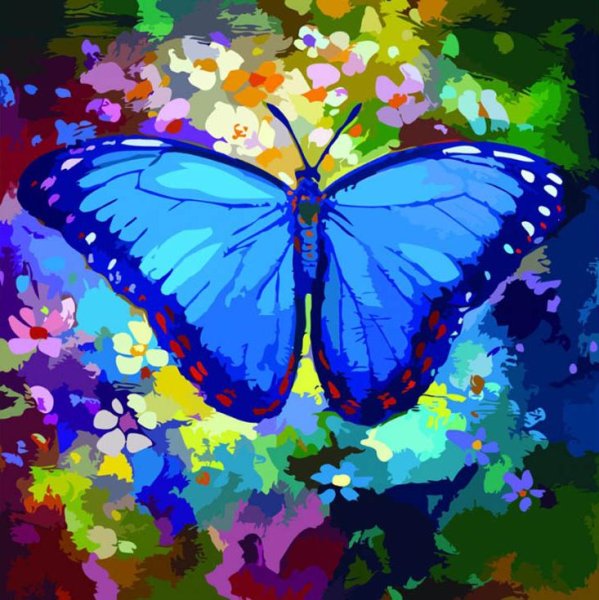 Картина бабочки