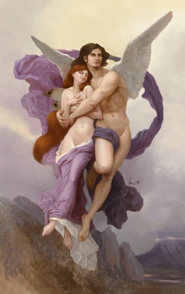 Амур и Психея бугро