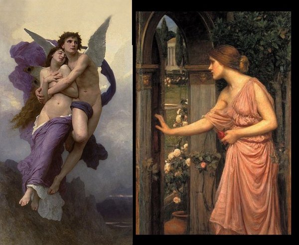 Адольф Вильям бугро Амур и Психея