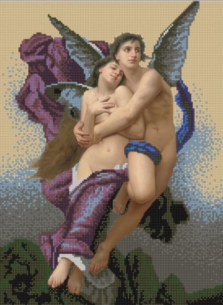 William Bouguereau Амур и Психея