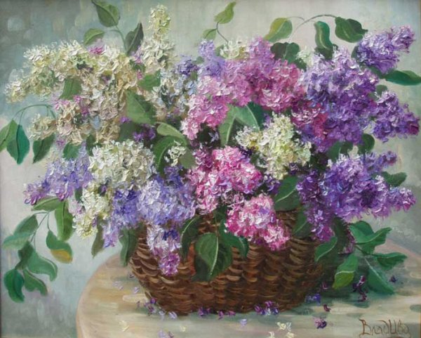 П Кончаловский сирень