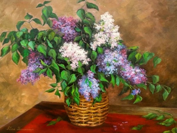 Эдуард Панов сирень на окне